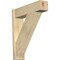 Ekena Millwork Traditional Block Rough Sawn Outlooker, Douglas Fir, 8"W x 30"D x 34"H OUT08X30X34TRA05RDF - alternate 1